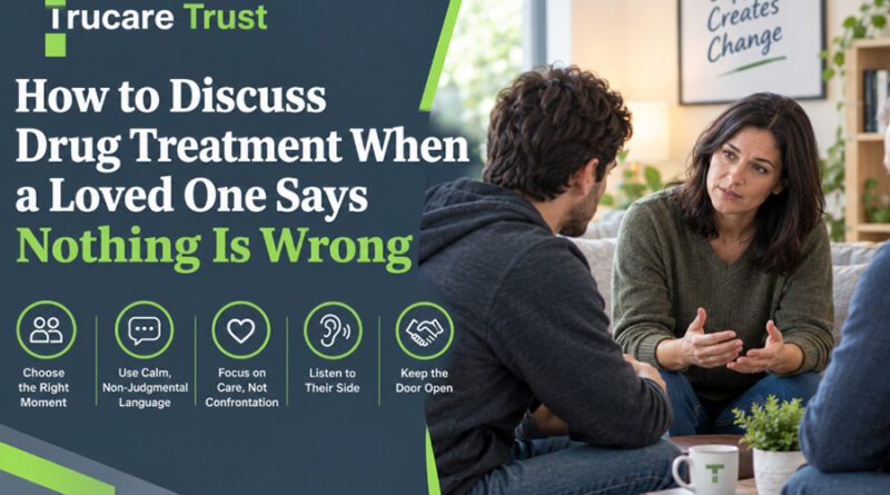 How to Discuss Drug Treatment When a Loved One Says Nothing Is Wrong